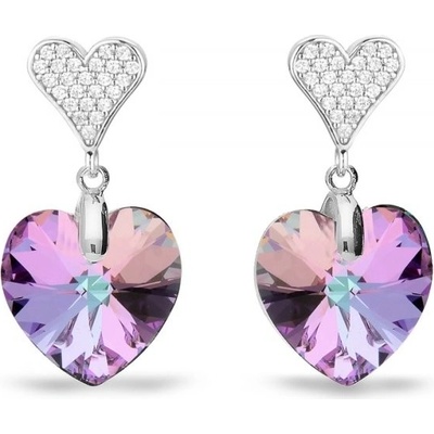 Spark fialové se Swarovski Elements Spirit KCN622814VL Vitrail Light