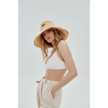 LE SH KA headwear Капела LE SH KA headwear Large Bucket Hat в бежово (LargeBucketHat)