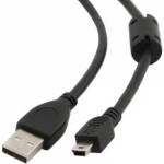 Gembird cable usb 2.0 a mini-usb 1.8m negro