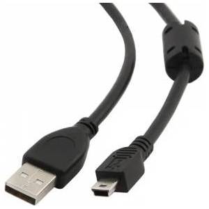 Gembird cable usb 2.0 a mini-usb 1.8m negro