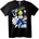 NOONEBRAND Тениска Vegeta Супер Саян Аниме - XS, Black