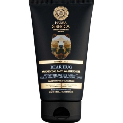 Natura Siberica For Men Only osvěžující čisticí pleťový gel 150 ml
