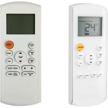 съвместим OLIMPIA SPLENDID Dolceclima Air Pro 13 A+ , Air Pro 14 HP, Air Pro 14, Air Pro 14 HP, WiFi - заместител дистанционно управление (Dolceclima Air Pro 13 A+ , Air Pro 14 HP, Air Pro 14, Air Pro 14 HP, WiFi)