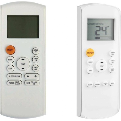 съвместим OLIMPIA SPLENDID Dolceclima Air Pro 13 A+ , Air Pro 14 HP, Air Pro 14, Air Pro 14 HP, WiFi - заместител дистанционно управление (Dolceclima Air Pro 13 A+ , Air Pro 14 HP, Air Pro 14, Air Pro 14 HP, WiFi)