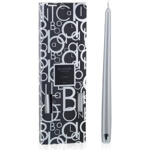 Baobab Collection Candela Свещи, сребърни, 4 бр (CANDLESTICKS4SILVER)