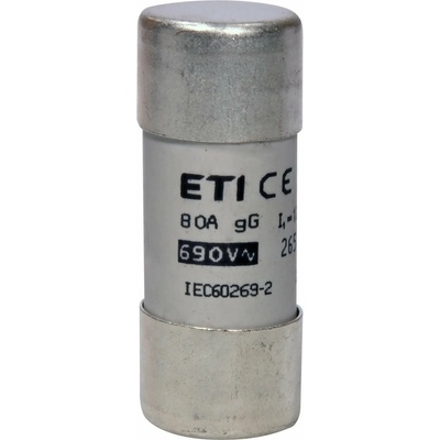 ETI Valcová poistka CH22 80A gG 690V