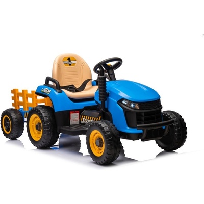 BBH-030 traktor s vlečkou elektrický na dálkové ovládání 2,4G modrá