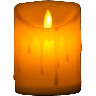 Emocio LED čajová svíčka tančící plamen 75 × 100 mm