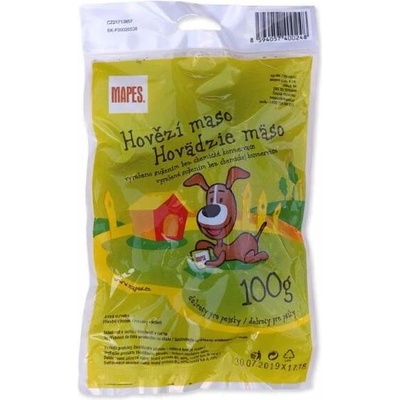 Mapes hovězí maso + SLEVA PO REGISTRACI PŘIHLÁŠENÍ! ; 100 g