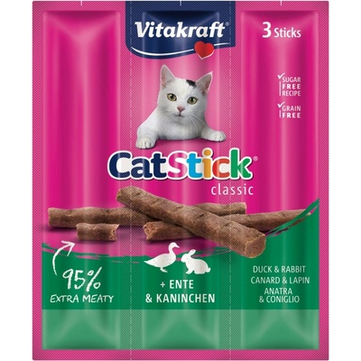 Vitakraft Cat stick králík kachna 3 x 6 g