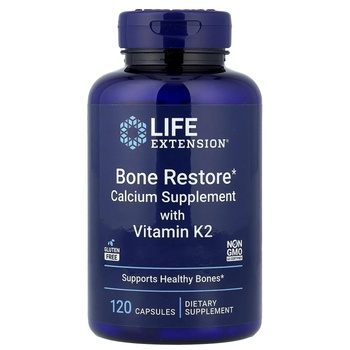 Image 1 of Life Extension Bone Restore with Vitamin K2, 120 caps