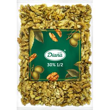 Diana Company Jadrá vlašských orechov 30% polovice 500 g