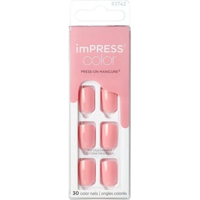 KISS imPRESS Color Pretty Pink 30 ks – Zboží Mobilmania