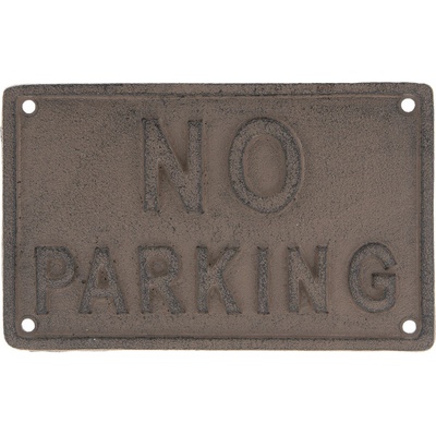 Cedulka No parking - 19*12*0.5 cm - Clayre & Eef