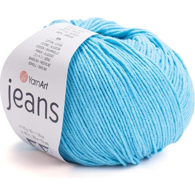 Yarn Art příze YarnArt Jeans 33 tyrkysově modrá