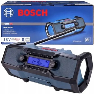Bosch Акумулаторно радио Bosch GPB 18V-3C, 18 V, с Bluetooth без батерия и зарядно - 06014A3200 (06014A3200)