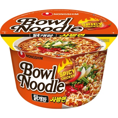 Nongshim Instant Cup Noodles pikantní kuře 100 g