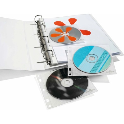 DURABLE na CD/DVD s ochrannou látkou – balenie 10 ks