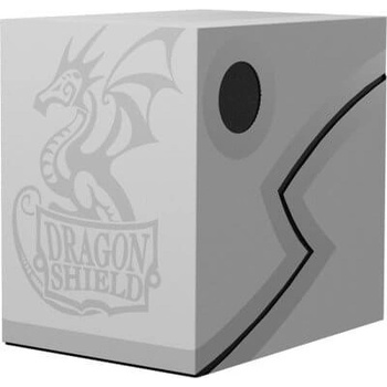 Dragon Shield Krabička na karty Double Shell Ashen White/Black