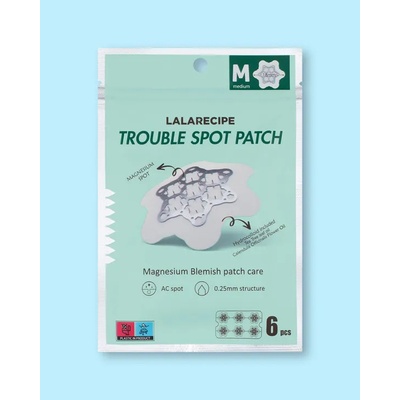 Lalarecipe Hydrokoloidné náplasti na akné Trouble Spot Patch medium * 6 ks