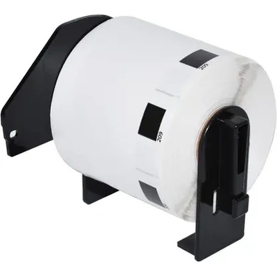 Makki съвместими етикети Brother DK-11209 - Small Address Paper Labels, 29mmx62mm, 800 labels per roll, Black on White - MK-DK-11209 (MK-DK-11209)
