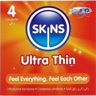 Skins Ultra Thin Vanilla 4 ks