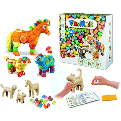 PlayMais CLASSIC domáca zvieratá 900 ks