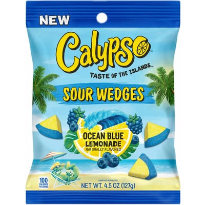 Calypso US kyselé žvýkací bonbonky s příchutí limonády a bobulí 127 g