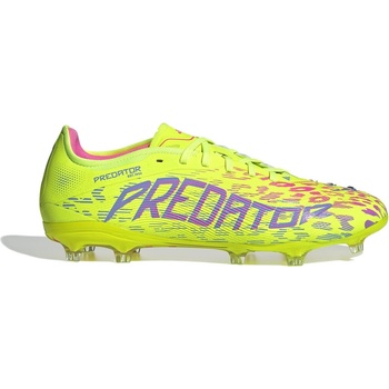 Image 1 of Adidas Мъжки футболни бутонки Adidas Predator Pro Firm Ground Football Boots Mens - Lemon/Blue/Pink
