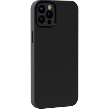 DEVIA Nature Magnetic Case - силиконов (TPU) калъф с вграден магнитен конектор (MagSafe) за iPhone 13 (черен)