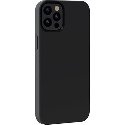 DEVIA Nature Magnetic Case - силиконов (TPU) калъф с вграден магнитен конектор (MagSafe) за iPhone 13 (черен)