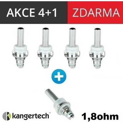 Kangertech SOCC žhavící hlava nichrome 1,8ohm 5ks