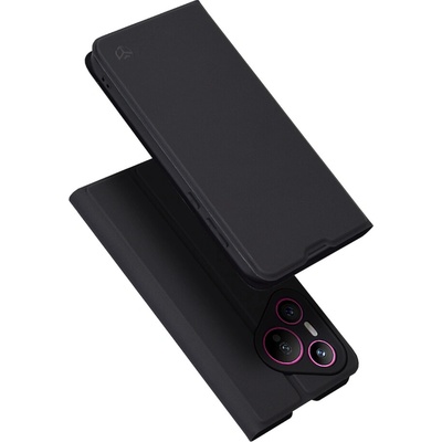 Techsuit Magskin Book puzdro pre Huawei Pura 70 – čierne