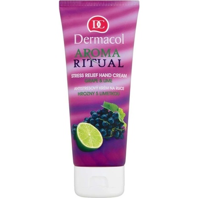 Dermacol Aroma Ritual Hrozny s limetkou antistresový krém na ruce 100 ml