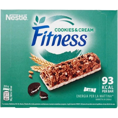Fitness cereálna tyčinka s cookies 4 x 23,5g