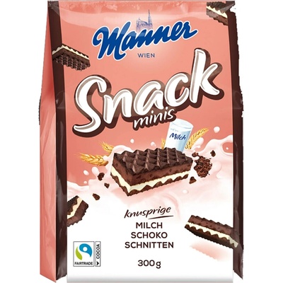 Manner Snack Minis Milk-Chocolate 300 g
