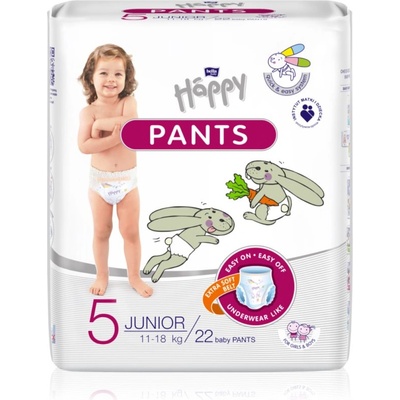 Bella Baby Happy Pants еднократни пелени гащички Junior 11-18 kg 22 бр