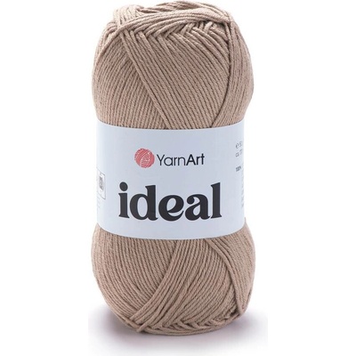 Yarn Art příze Ideal 234 hnědobéžová
