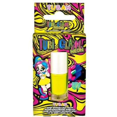 TUBAN Неонов лак за нокти, жълт