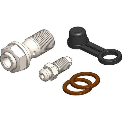 MOTO-MASTER šroub krátká + odvzdušňovač do třmenu brzdového KTM/HUSQVARNA/GASGAS BREMBO/MAGURA (M10X1,0) | Zboží Auto