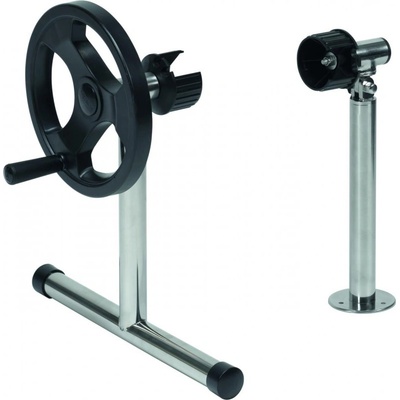 Vágner Pool Nerez stojny navijáku přenosný/pevný s kloubem, příruba
