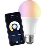 Commel Лампа LED 9W RGBW E27 A60 820lm 220° димируема 25000h управление чрез iOS/Android приложение IoT - C305-701 (C305-701)