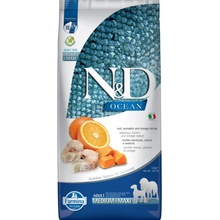 N&D Ocean Dog Adult Medium & Maxi Low Grain Codfish & Orange 12 kg