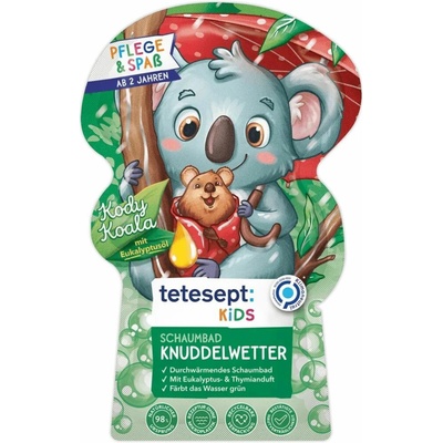 Tetesept Koala Pena do kúpeľa so zeleným efektom 40 ml