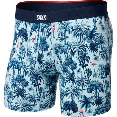Saxx Мъжко синтетично термобельо Saxx Vibe Xtra Boxer Brief Fly Synthetic base layer - Palm Mix / Atmosphere - размер XXL (014-2279-2514)
