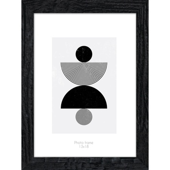 STYLER Рамка за снимки Kyoto 13 x 18 см черна (RA-15079)