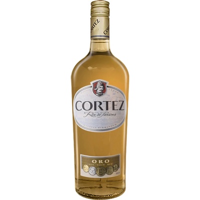 Cortez Ron Oro 40% 1 l (holá láhev)