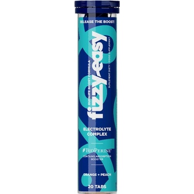 Duolife FIZZY EASY ELECTROLYTE COMPLEX 20 tablet pomerančovo-broskvová