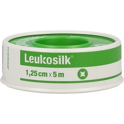 Leukoplast Leukosilk Fixační páska 1,25 cm x 5 m cívka 1 ks