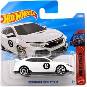 Mattel Хот Уийлс: Хонда Сивик Тайп r 2018 (jjk87)